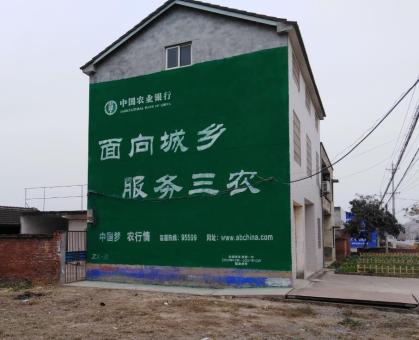 瑞丽为什么制作墙体广告