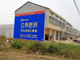 瑞丽农村墙体广告在不同形式上面展现的不同特色