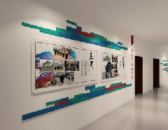 瑞丽企业文化墙用什么材料好？