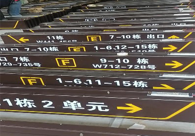 瑞丽广告标识中，常见的几种安装方式。