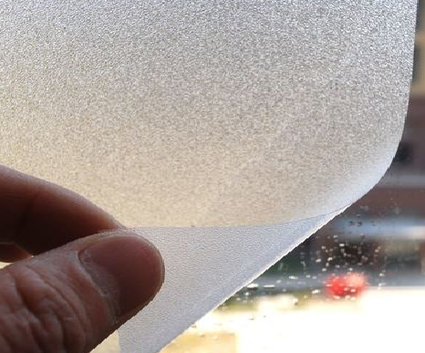 瑞丽玻璃门外面粘广告用什么材料好？